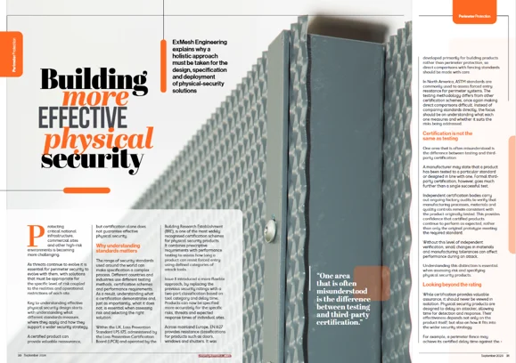 Beyond Certification: Building More Effective Physical Security